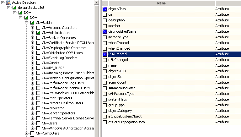 Commvault active directory support